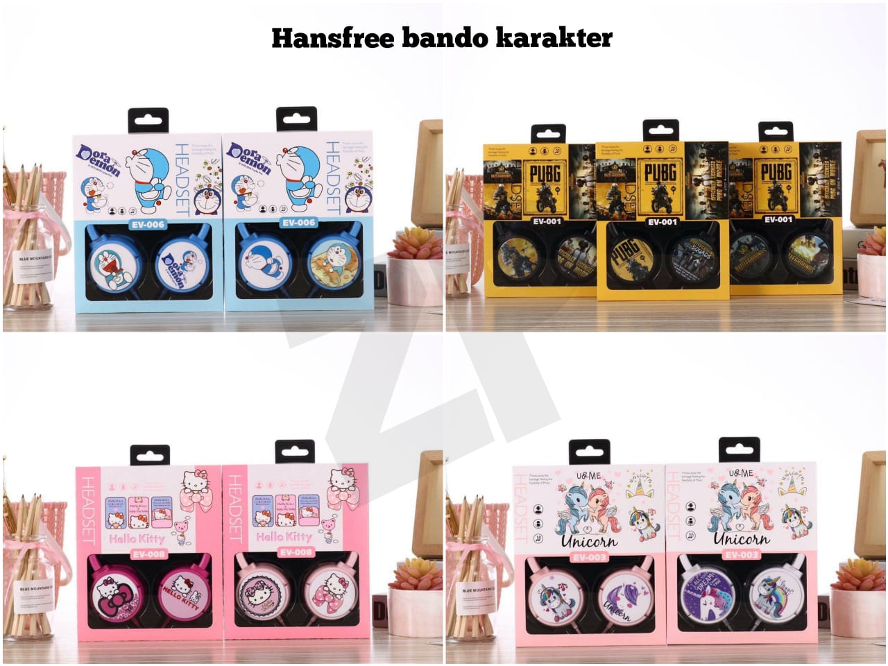 HANSFREE BANDO KARAKTER